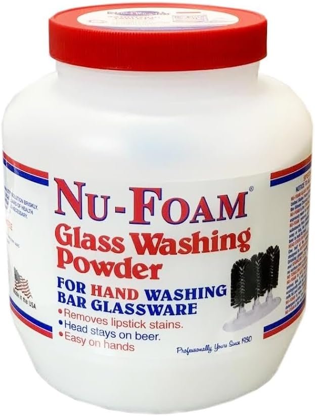 NU-FOAM® Glass Washing Powder